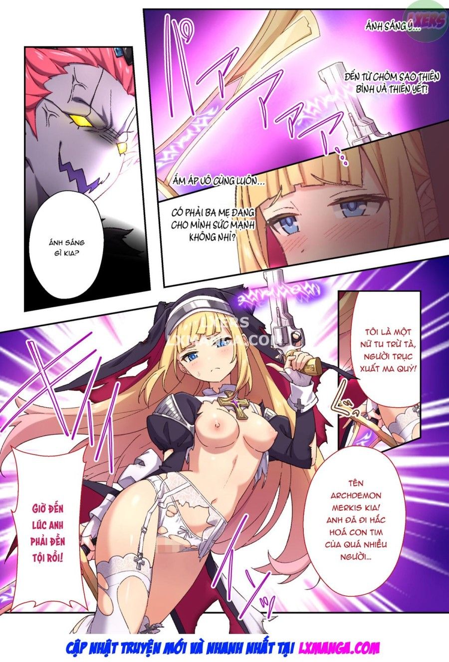 Nữ Tu Trừ Tà Charlotte Oneshot page 50 - Giả Dược