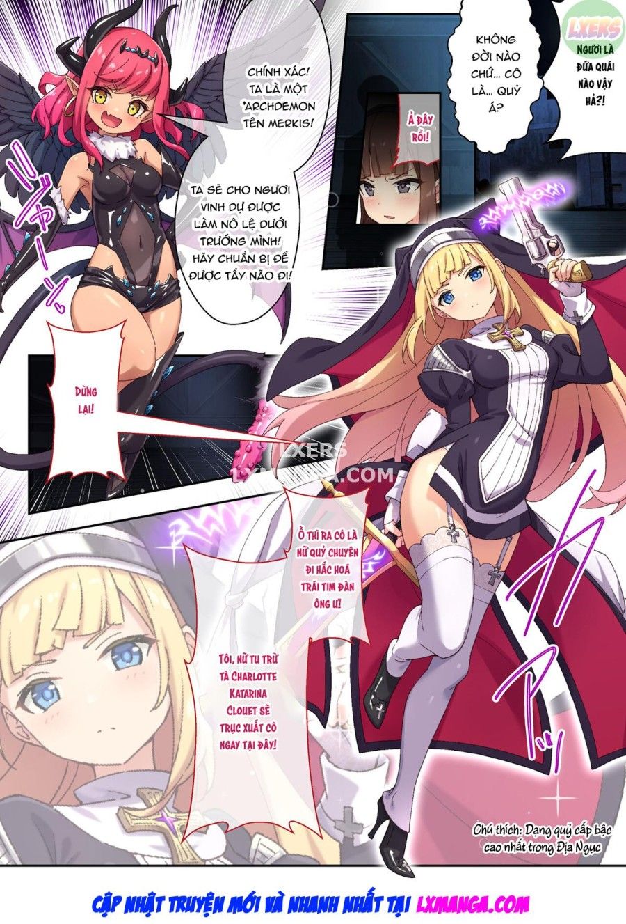 Nữ Tu Trừ Tà Charlotte Oneshot page 6 - Giả Dược