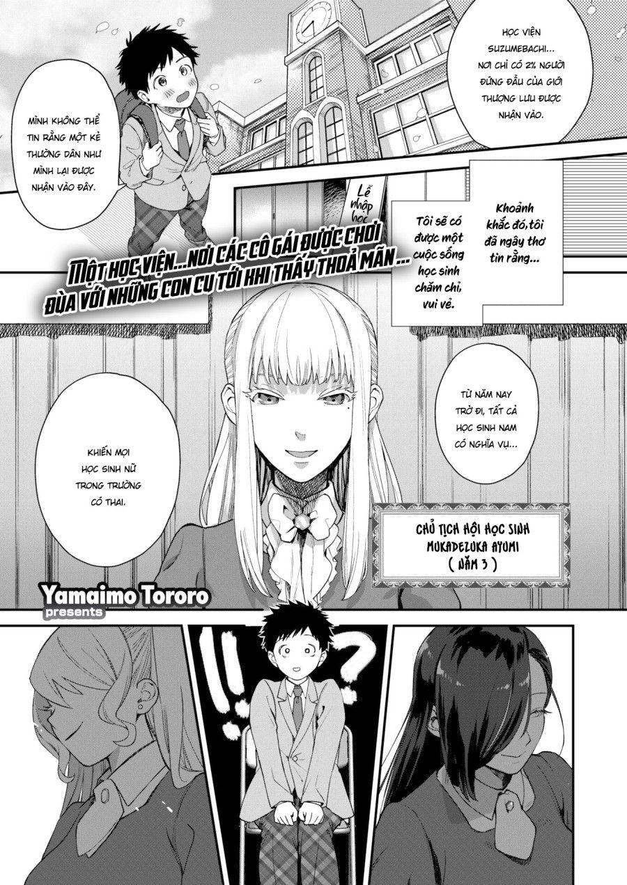 Nữ Vương Học Đường Chương 1 page 2 - Giả Dược