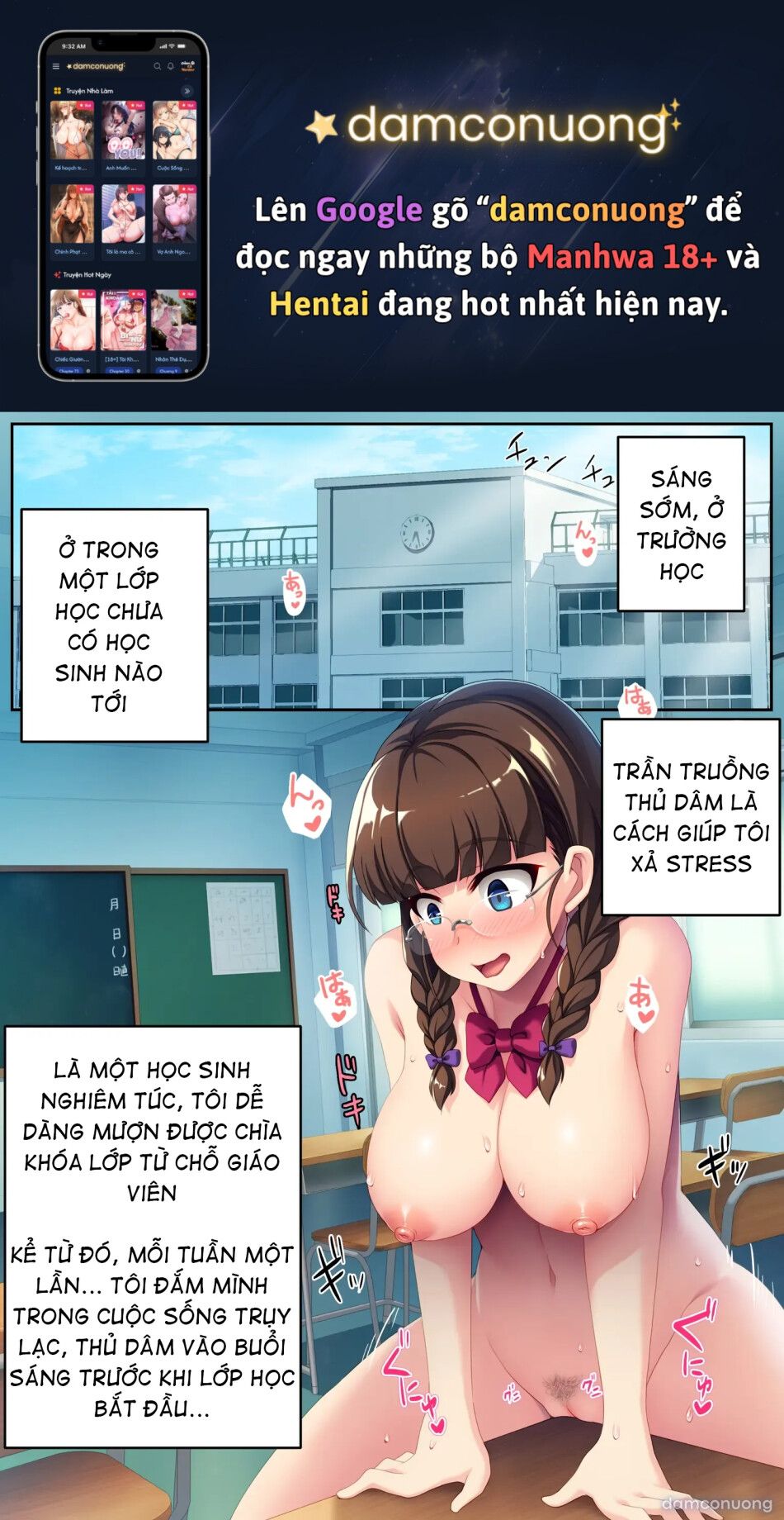 đọc truyện Nude Masturbation Manga In The Classroom Chương 1 ảnh 2 tại Thiên Thai Truyện