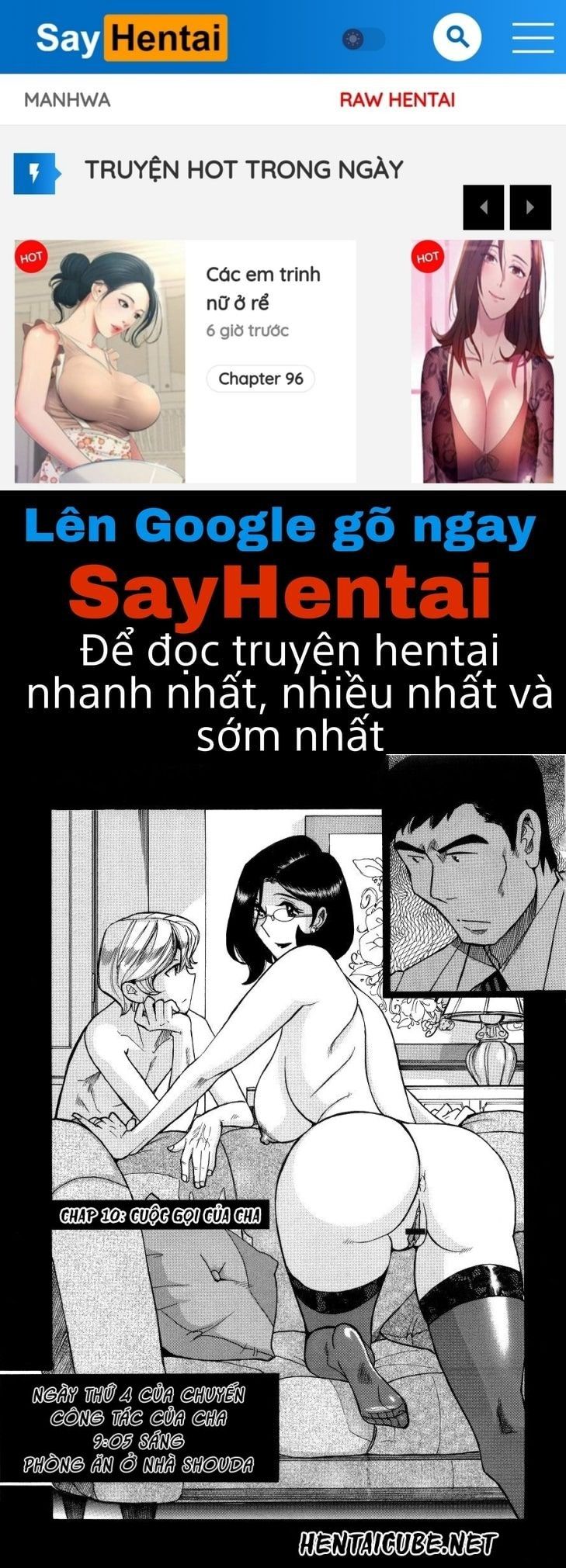 đọc truyện Nympho Maman Boshi Soukan Chương 10 ảnh 1 tại Giả Dược