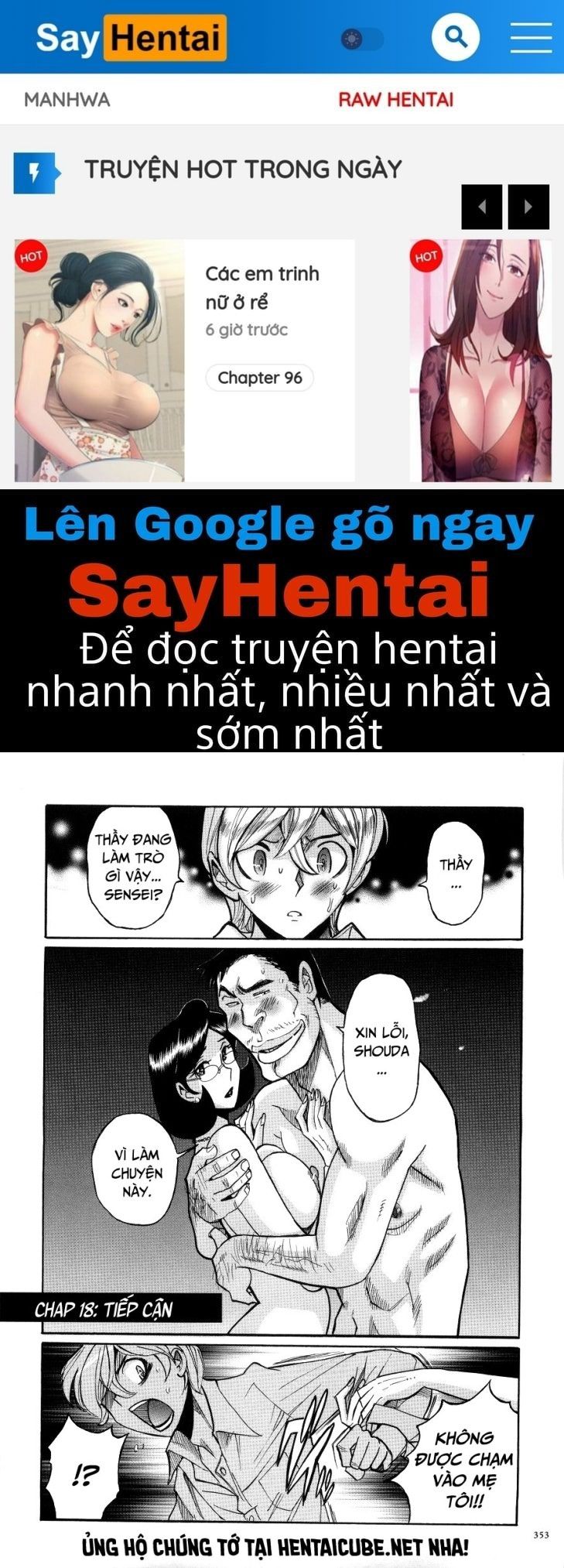 đọc truyện Nympho Maman Boshi Soukan Chương 18 ảnh 1 tại Giả Dược