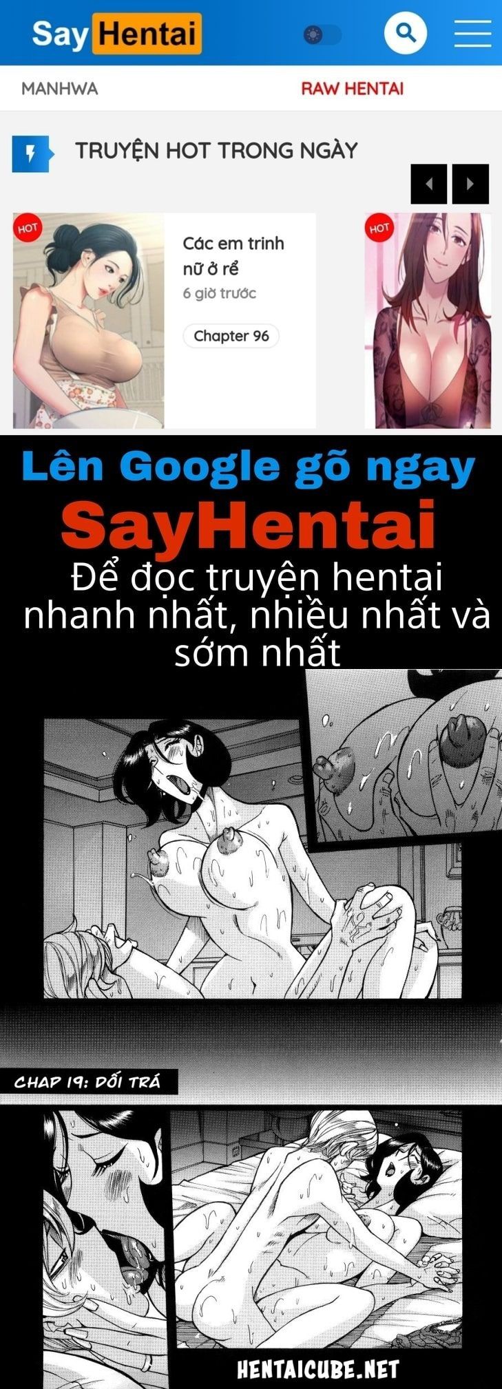 đọc truyện Nympho Maman Boshi Soukan Chương 19 ảnh 1 tại Giả Dược