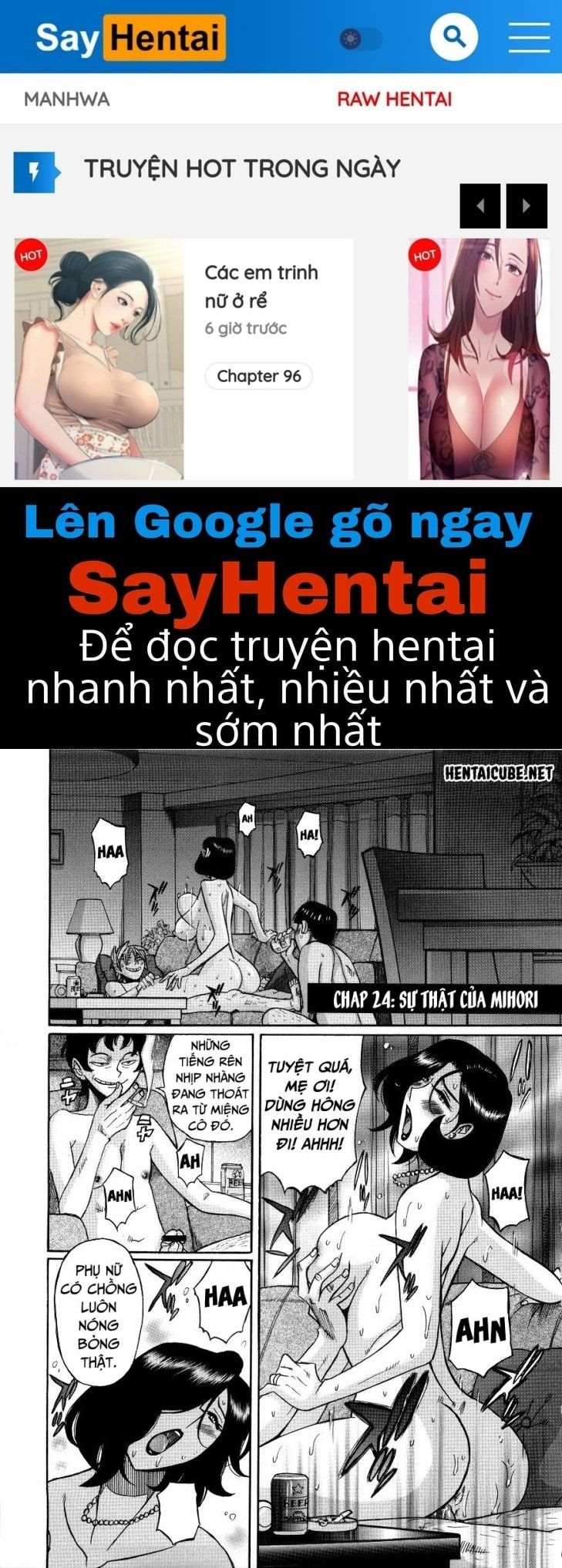 đọc truyện Nympho Maman Boshi Soukan Chương 24 ảnh 1 tại Giả Dược