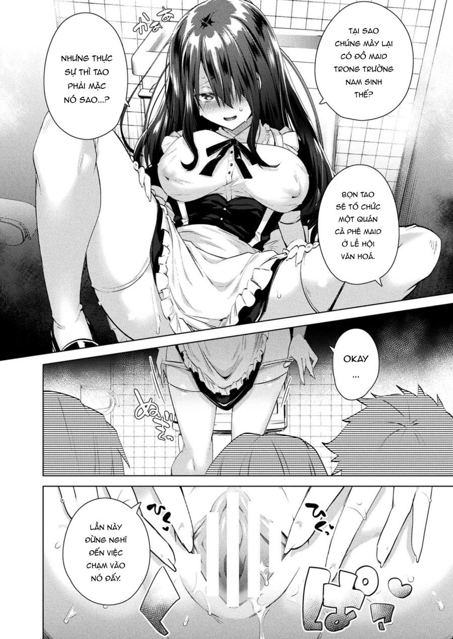 Nyotaika Pandemic!! ~danshikou Hen~ Oneshot page 12 - Giả Dược