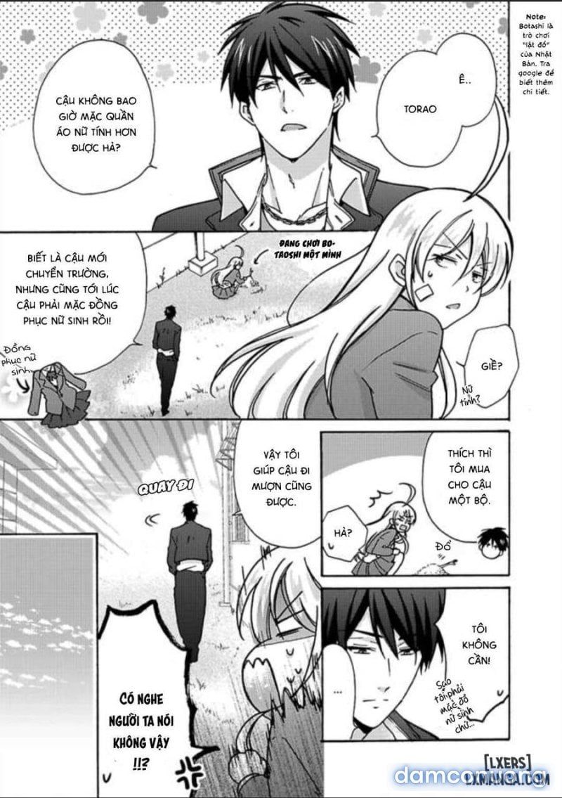 đọc truyện Nyotaika Yankee Gakuen: Ore No Hajimete, Nerawaretemasu! Chương 11.5 ảnh 3 tại Thiên Thai Truyện