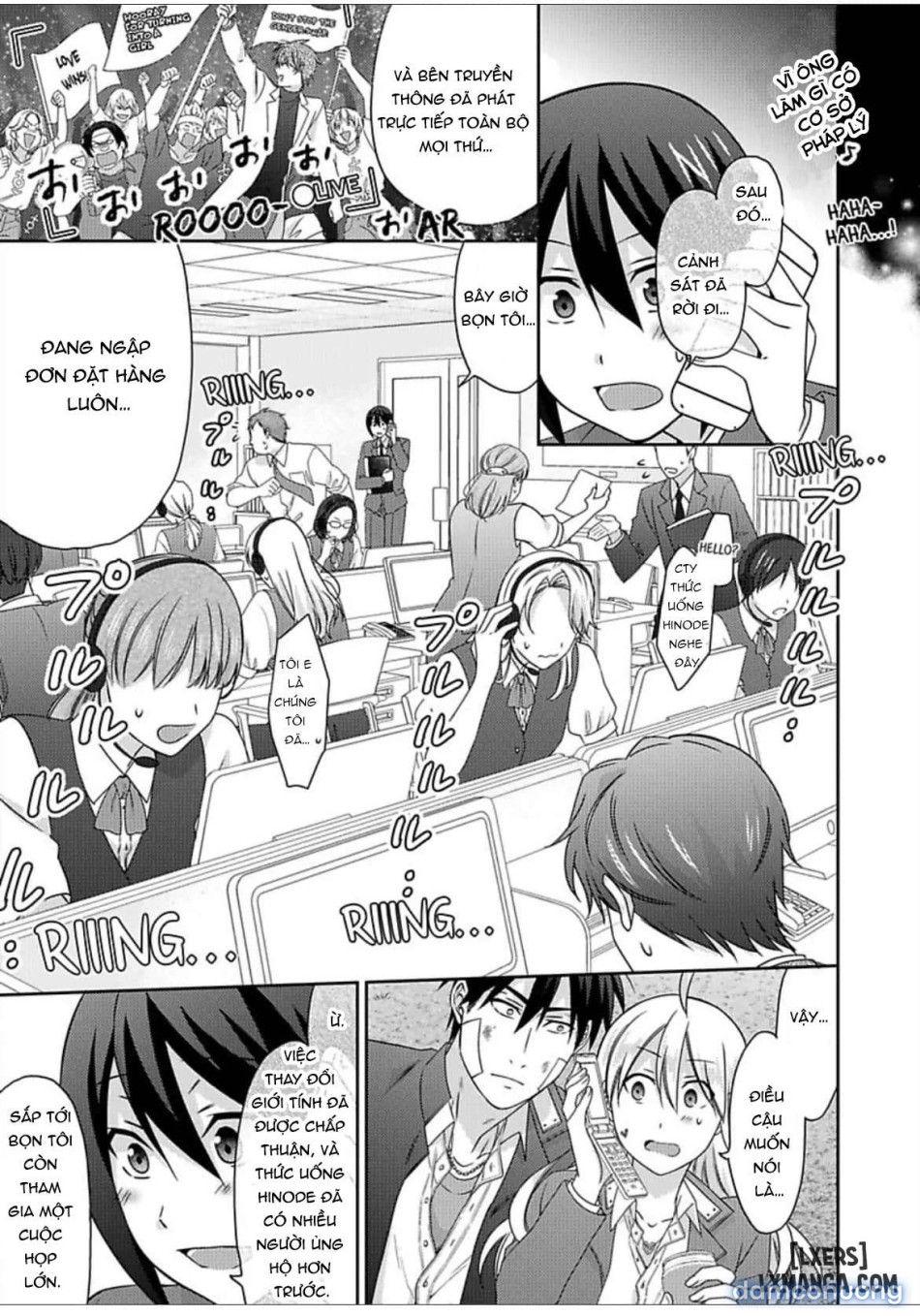 đọc truyện Nyotaika Yankee Gakuen: Ore No Hajimete, Nerawaretemasu! Chương 53 ảnh 15 tại Thiên Thai Truyện