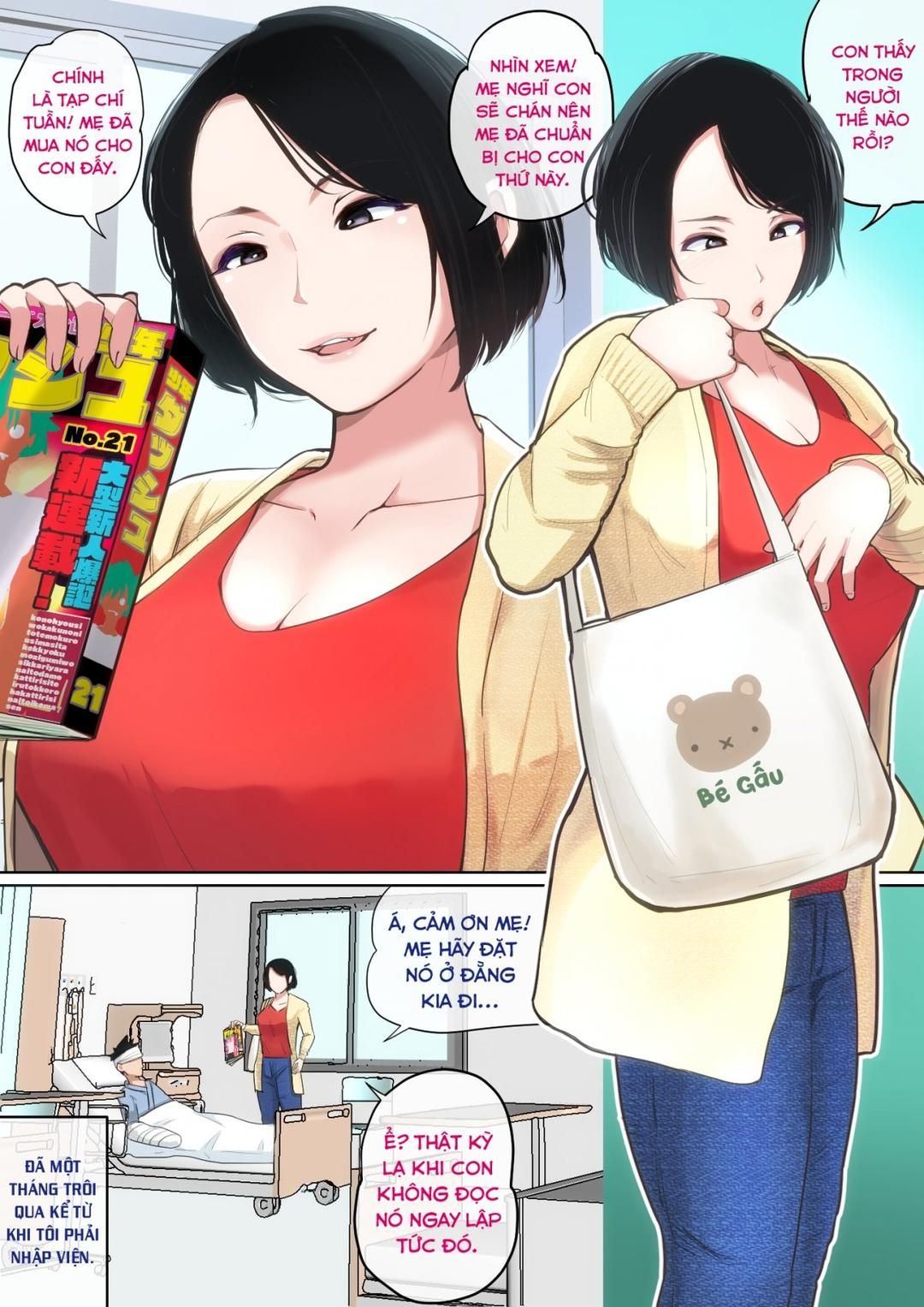 Nyuuin-chuu No Muramura Wa Okaa-san De… Chương 1 page 3 - Giả Dược