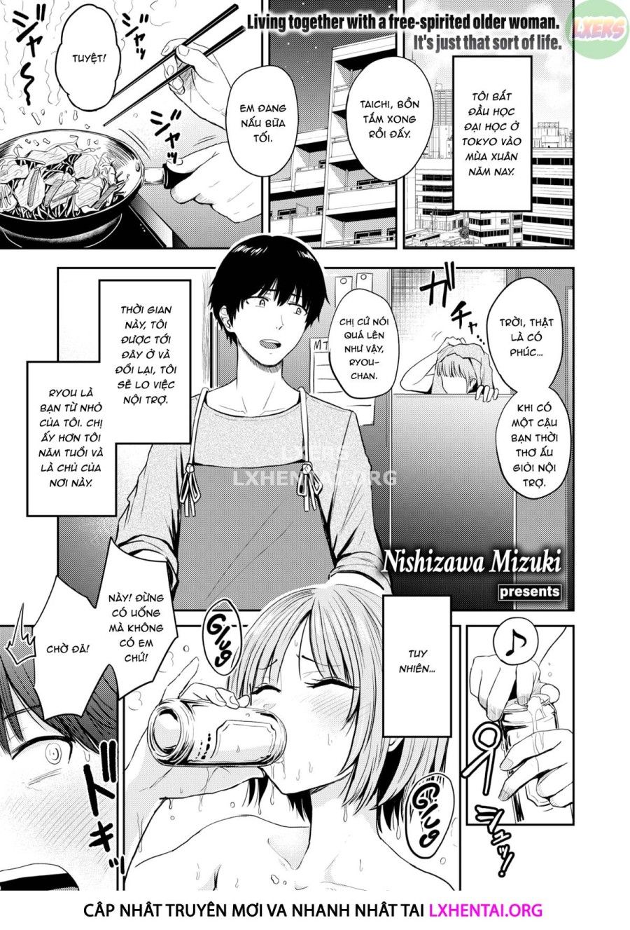 Ở Chung Với Người Chị Thời Thơ Ấu Oneshot page 5 - Giả Dược