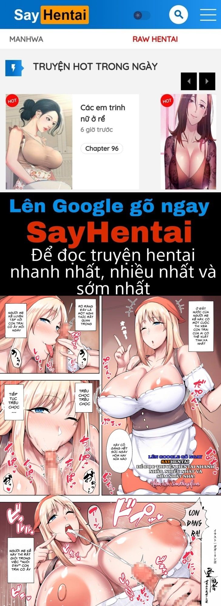 đọc truyện Ở Đất Nước Của Người Mẹ Kế Này, Có Một Cuộc Thi Xem Con Trai Của Ai Có Thể Xuất Tinh Xa Nhất Chương 1 ảnh 1 tại Truyện Dạ Ký