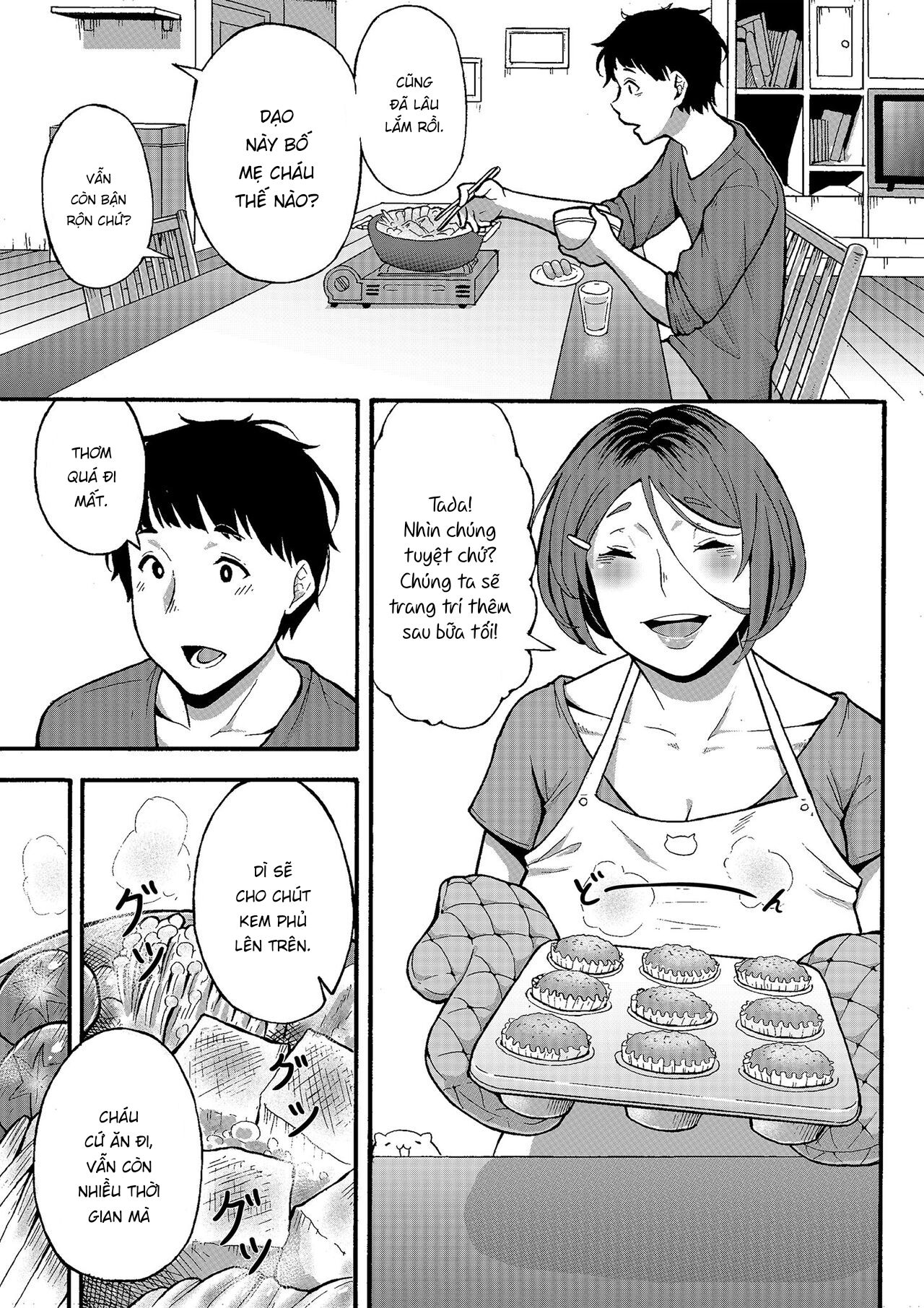 đọc truyện Oba-han To Ee Koto Seehen? Oneshot ảnh 5 tại Thiên Thai Truyện