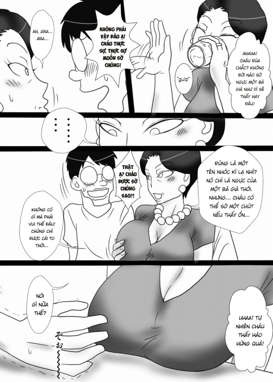 Obasan O Otosuze! Oneshot page 9 - Giả Dược