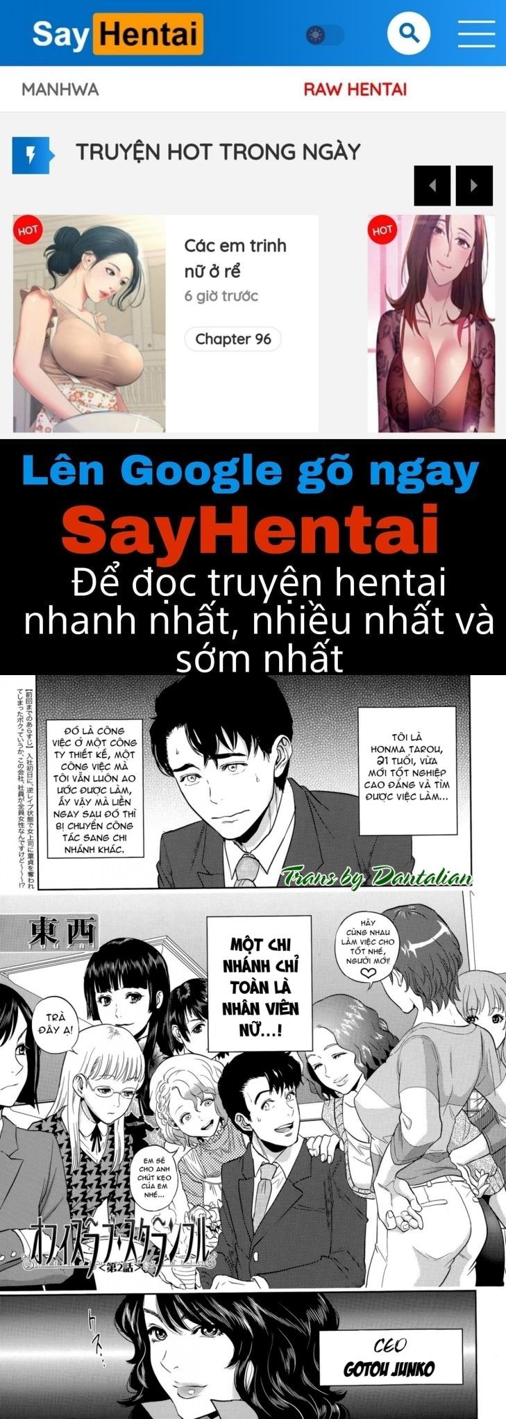 đọc truyện Office Love Scramble Chương 2 ảnh 1 tại Giả Dược