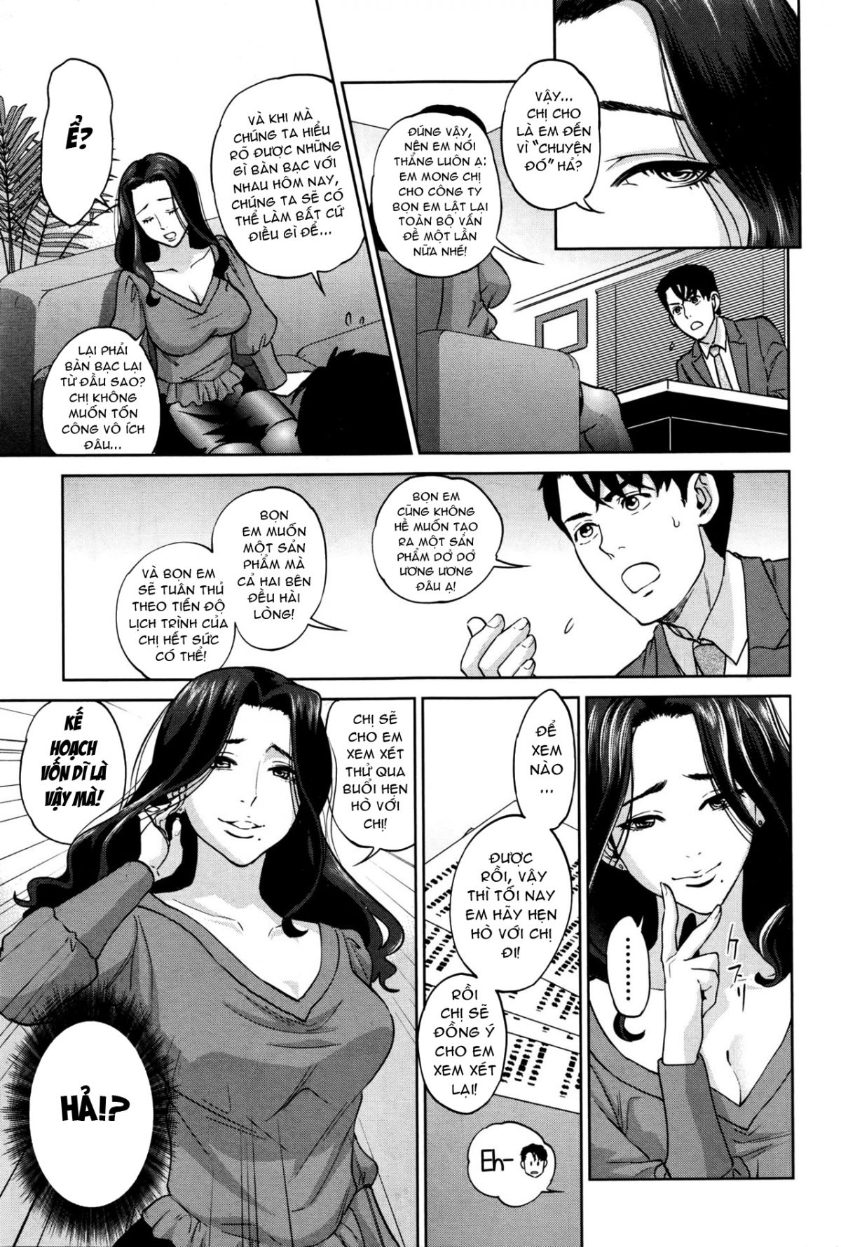 đọc truyện Office Love Scramble Chương 5 ảnh 7 tại Giả Dược