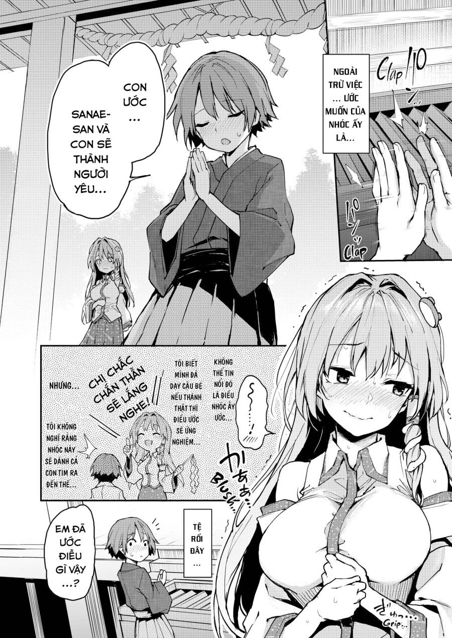 Ohyakudo Jouzu No Sanae-san (touhou Project) Oneshot page 7 - Giả Dược