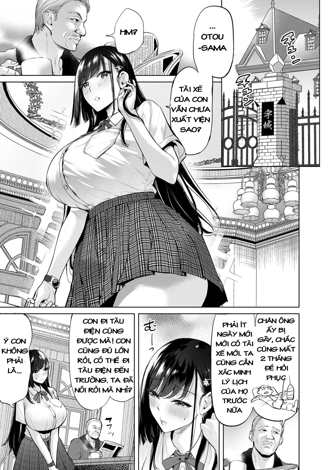 đọc truyện Ojou-sama Chikan Train Oneshot ảnh 6 tại Giả Dược