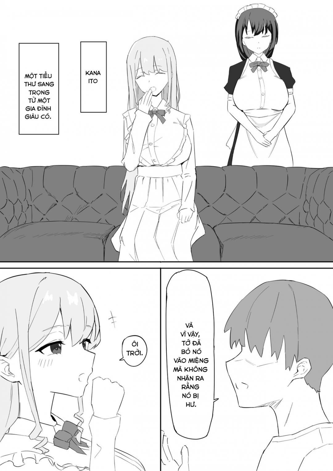 đọc truyện Ojou-sama To Maid O Iinazuke Ni Torarete Okobore Ecchi Suru Hanashi Oneshot ảnh 3 tại Giả Dược