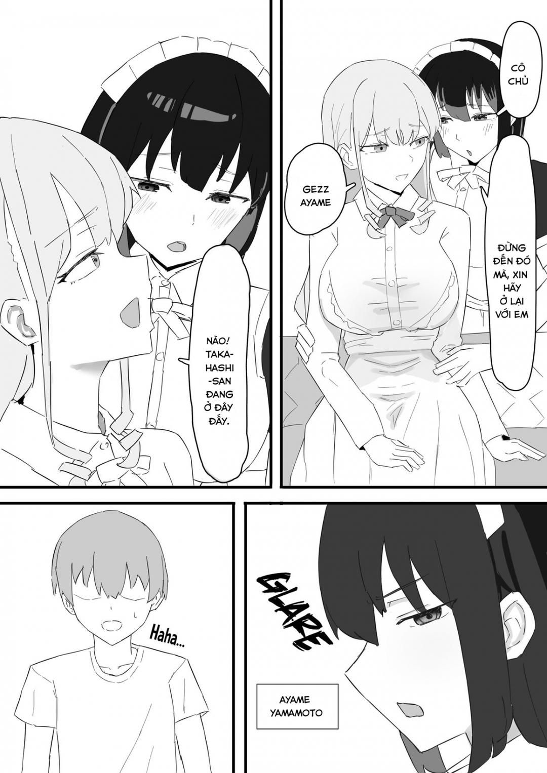 đọc truyện Ojou-sama To Maid O Iinazuke Ni Torarete Okobore Ecchi Suru Hanashi Oneshot ảnh 5 tại Giả Dược