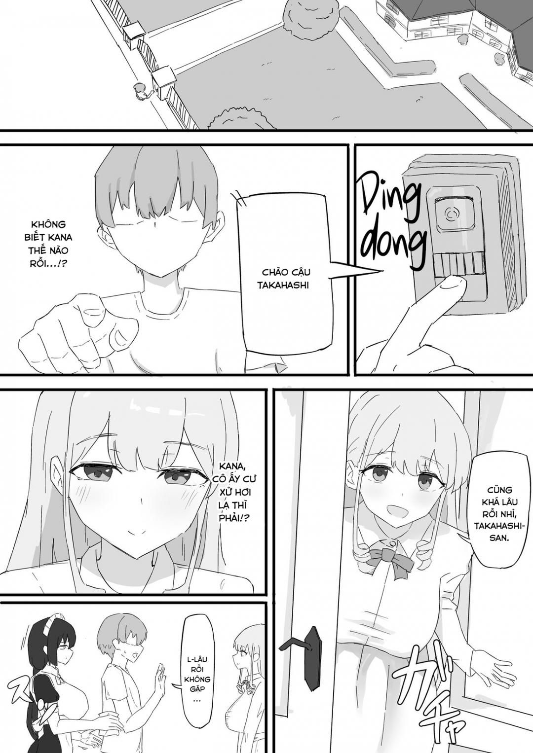 đọc truyện Ojou-sama To Maid O Iinazuke Ni Torarete Okobore Ecchi Suru Hanashi Oneshot ảnh 8 tại Giả Dược