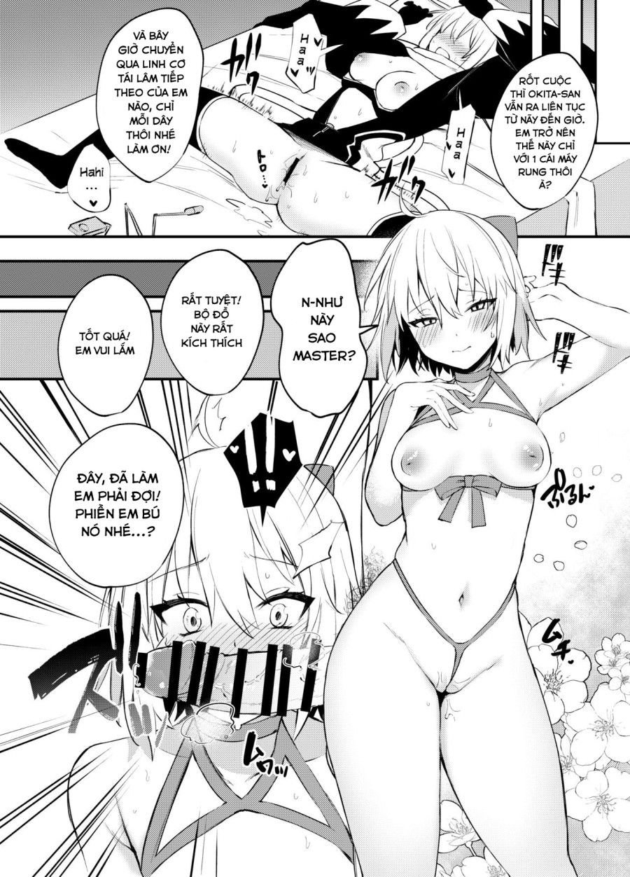 Okita-san Không Thể Chịu Được Nữa! Oneshot page 14 - Giả Dược