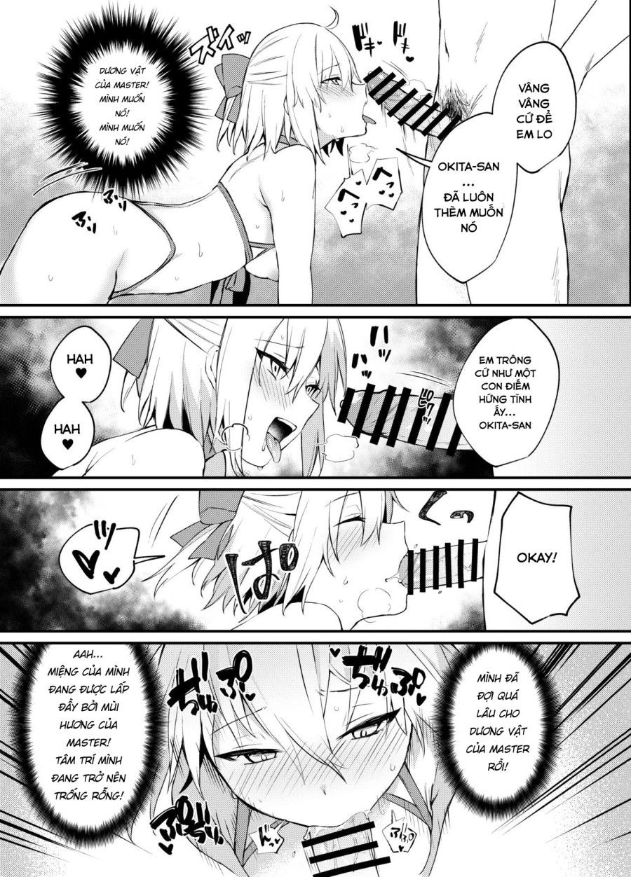 Okita-san Không Thể Chịu Được Nữa! Oneshot page 15 - Giả Dược