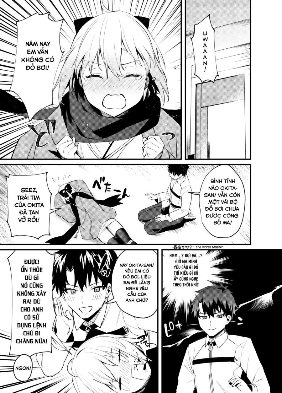 Okita-san Không Thể Chịu Được Nữa! Oneshot page 3 - Giả Dược