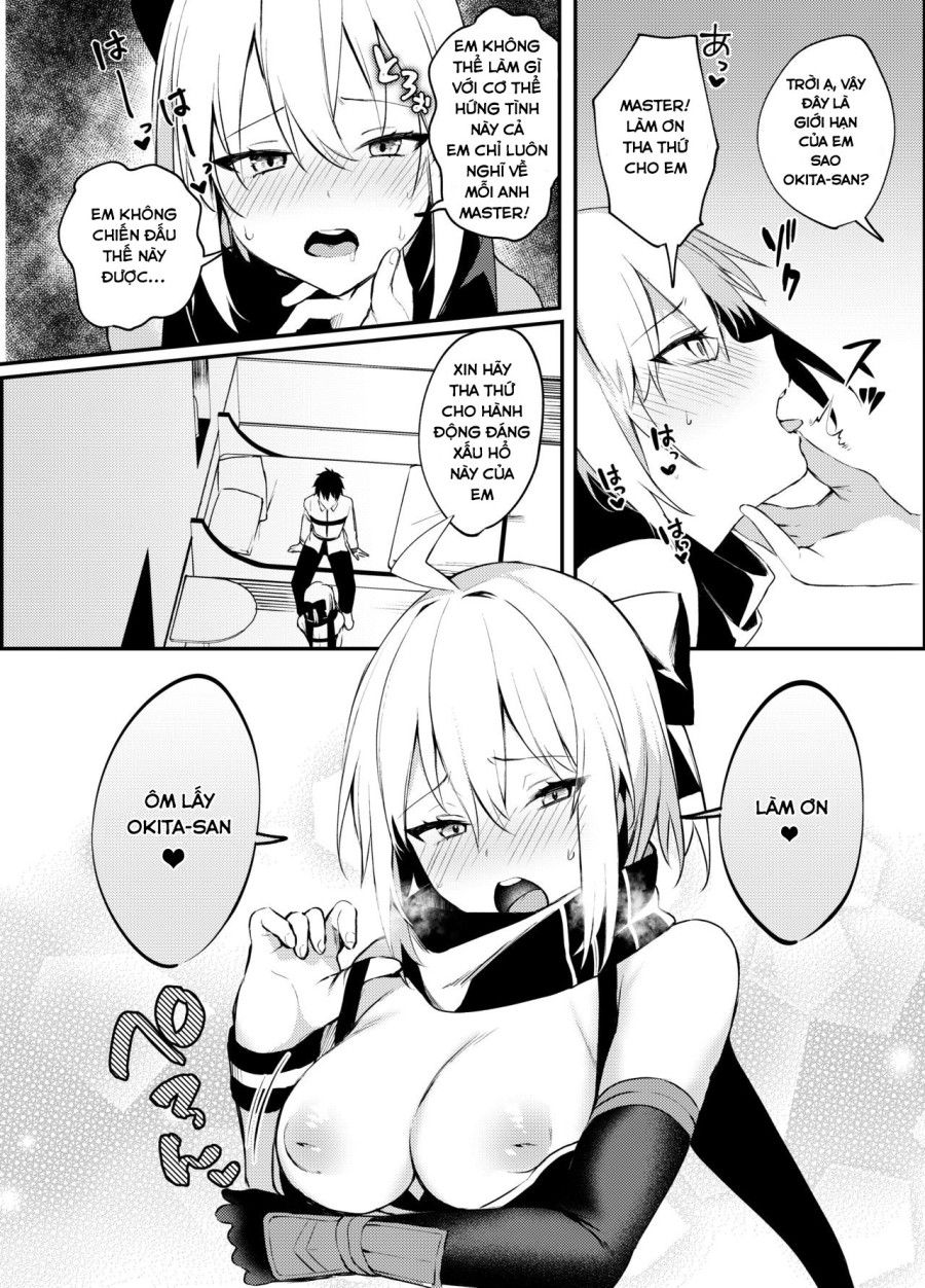 Okita-san Không Thể Chịu Được Nữa! Oneshot page 8 - Giả Dược