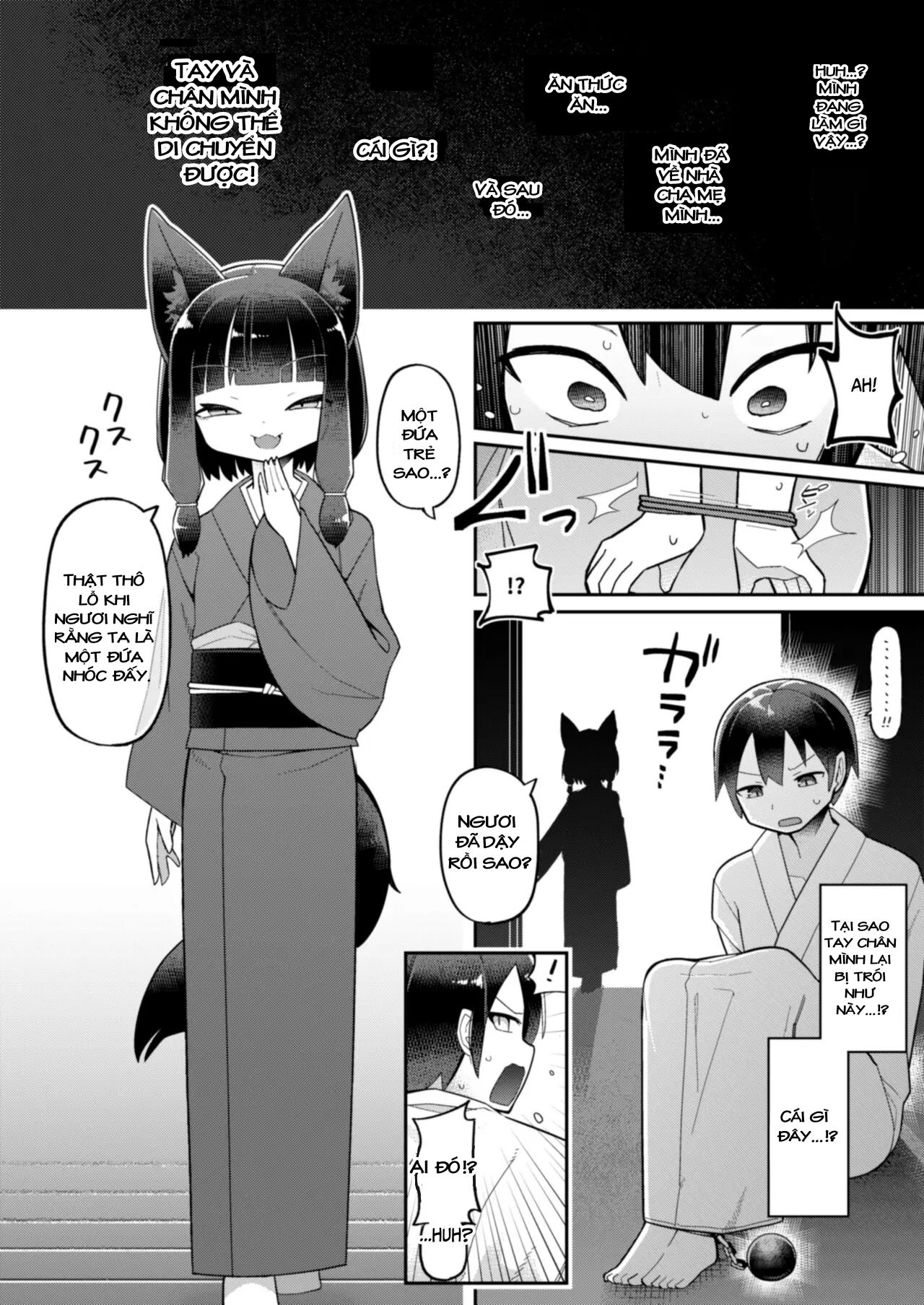 đọc truyện Okitsune-sama Wa Niku O Hamu Oneshot ảnh 4 tại Giả Dược