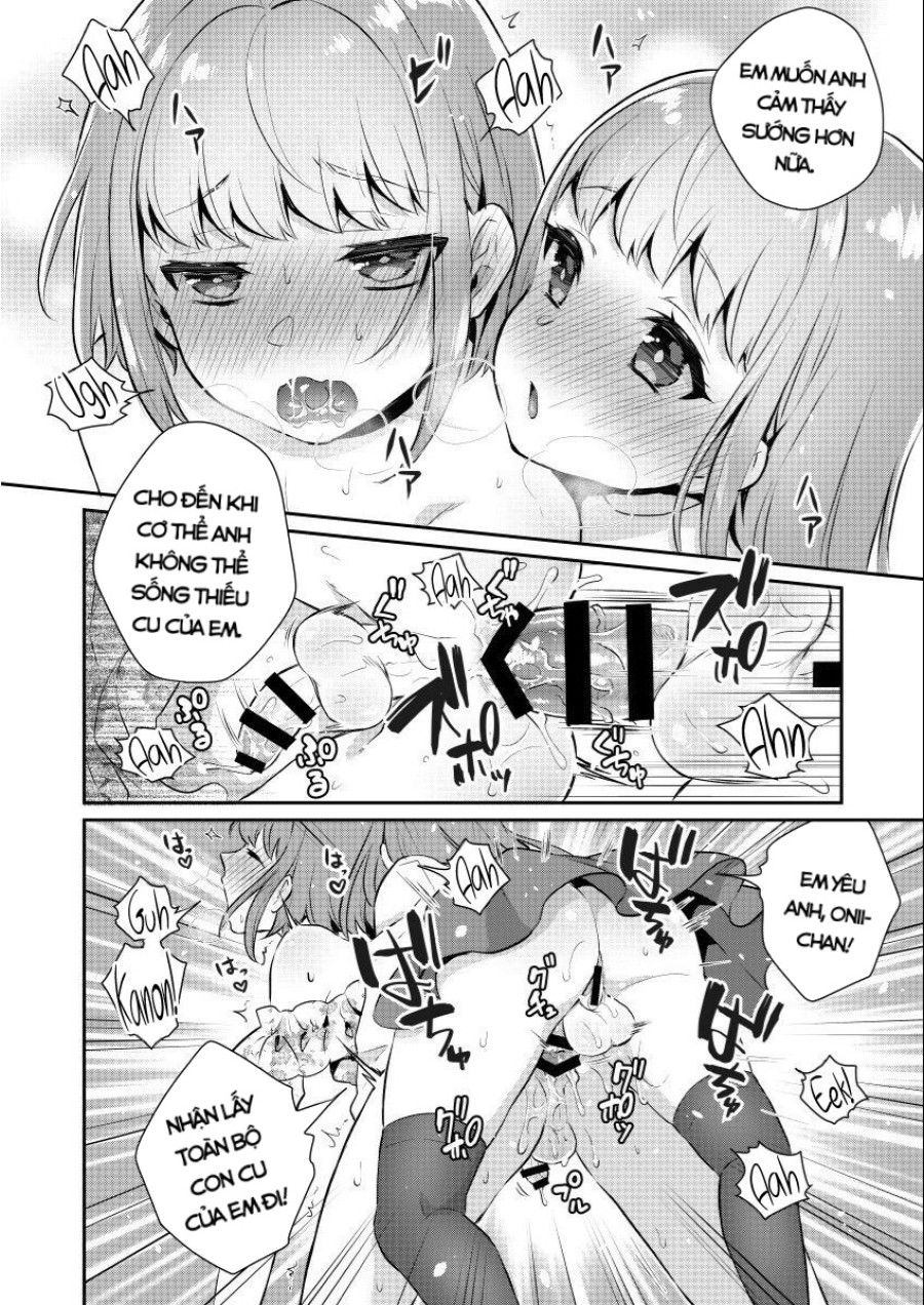 Okkii Imouto Chicchai Ani Oneshot page 15 - Giả Dược