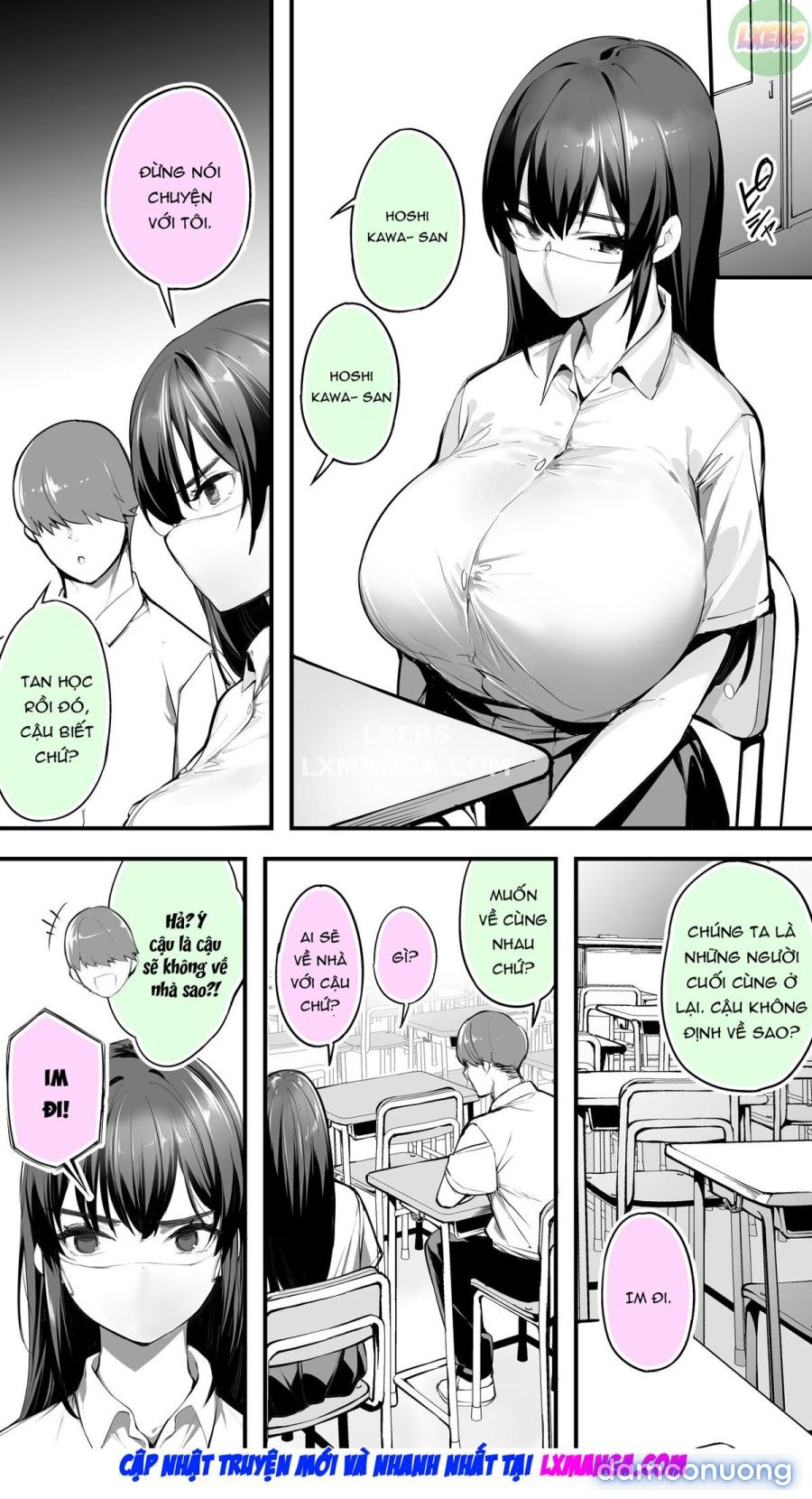 Okoranaide Hoshikawa-san Chương 1 page 4 - Giả Dược