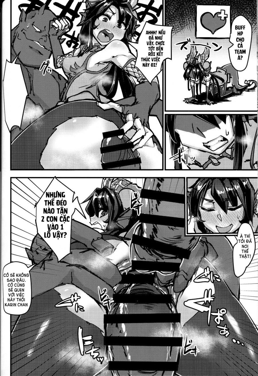Okuchi To Ketsu Kara Plus O Sosogu Hon (puzzle & Dragons) Oneshot page 19 - Giả Dược