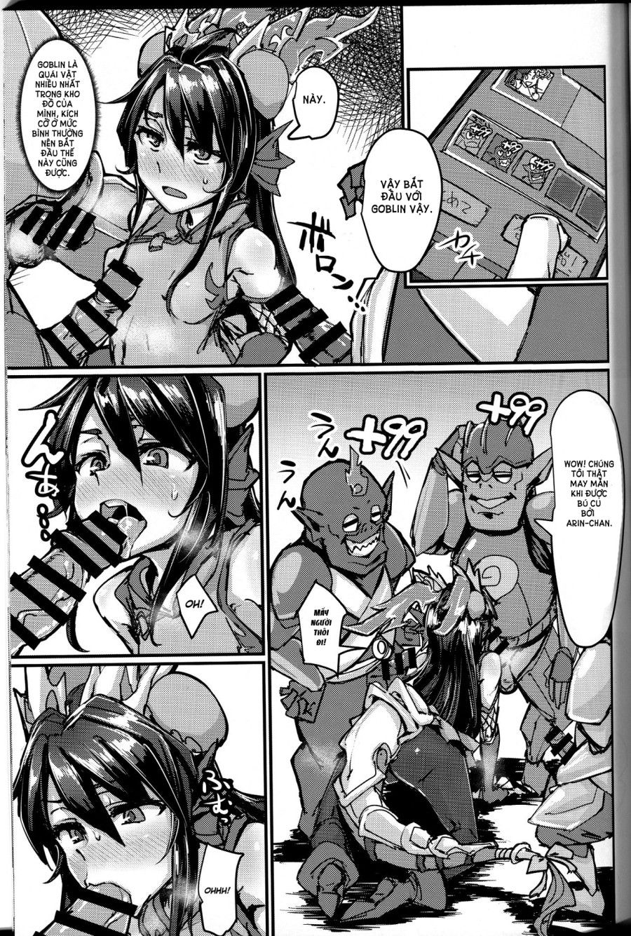 Okuchi To Ketsu Kara Plus O Sosogu Hon (puzzle & Dragons) Oneshot page 4 - Giả Dược