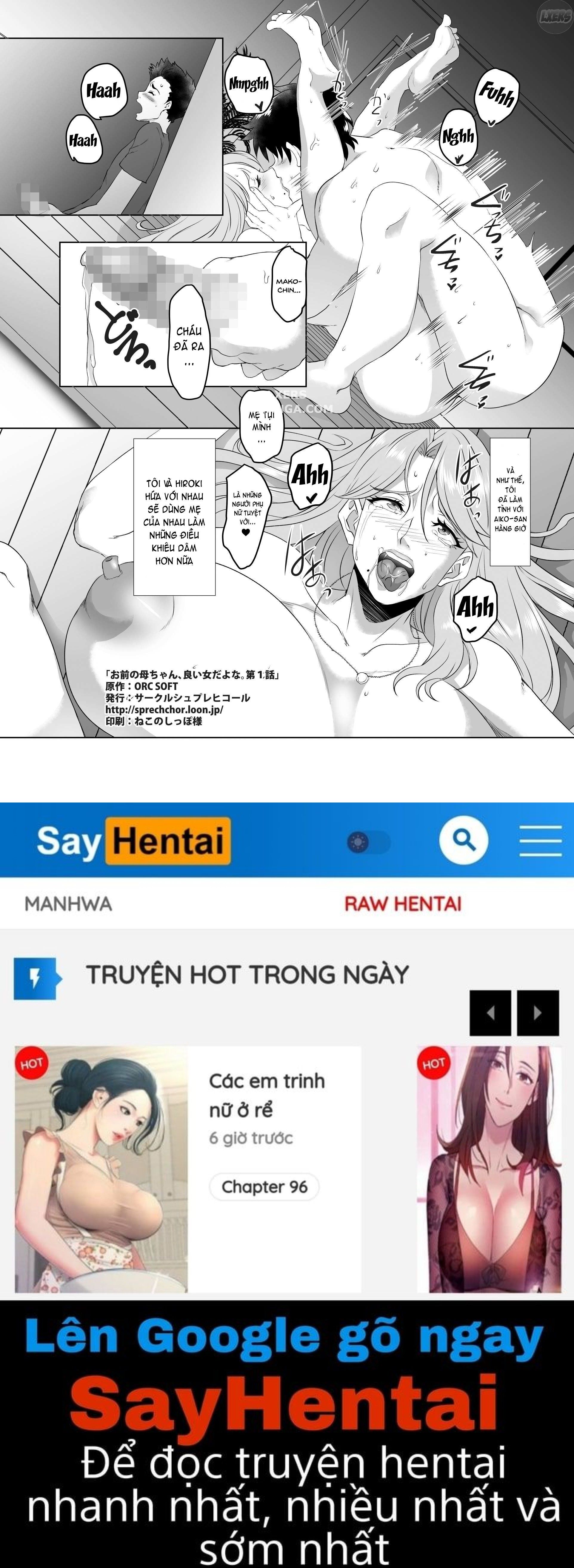 đọc truyện Omae No Kaa-chan, Ii Onna Da Yo Na Chương 1 ảnh 33 tại Giả Dược