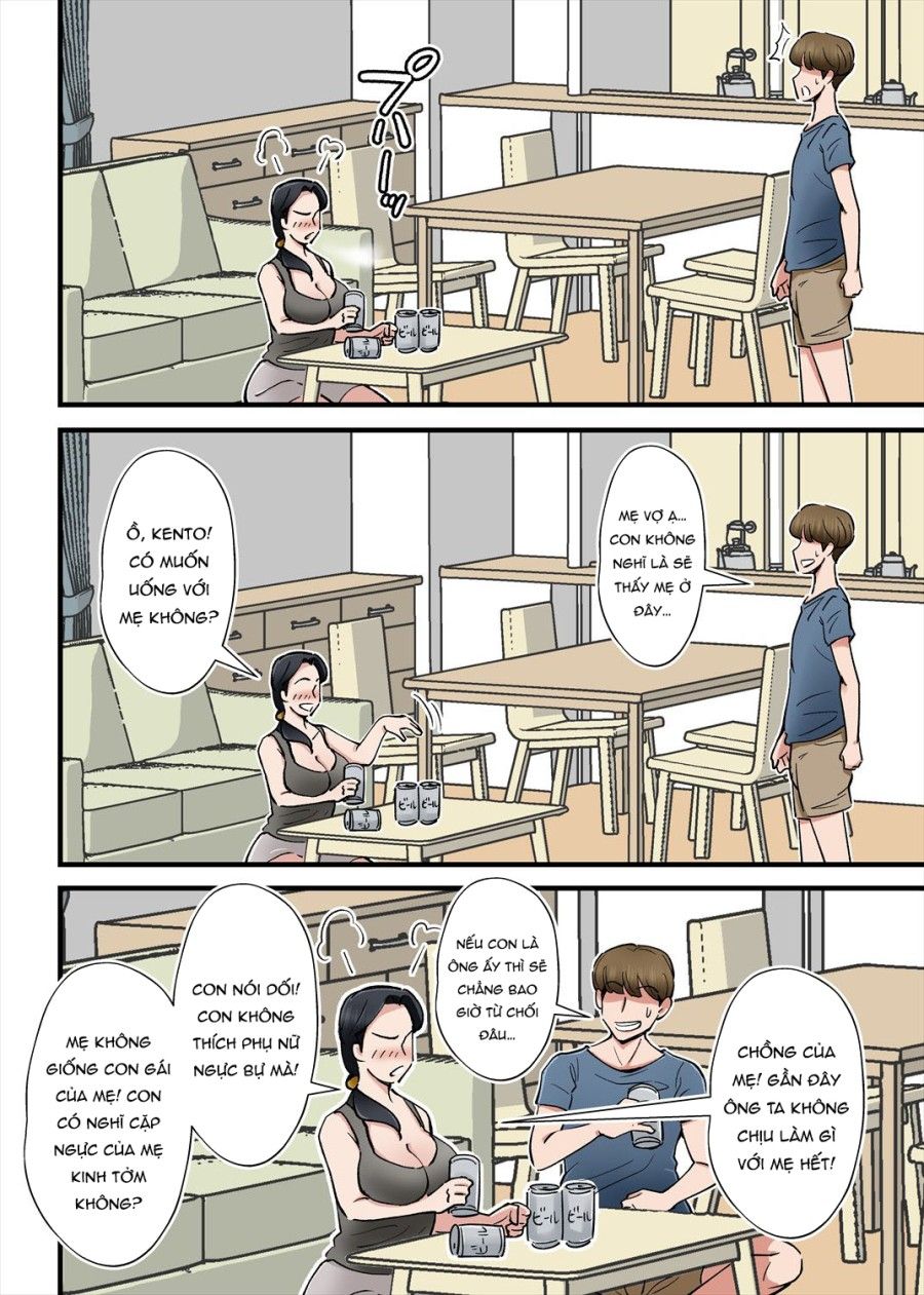 Ome No Bakunyuu Kaa-chan O Netoritai Oneshot page 8 - Giả Dược
