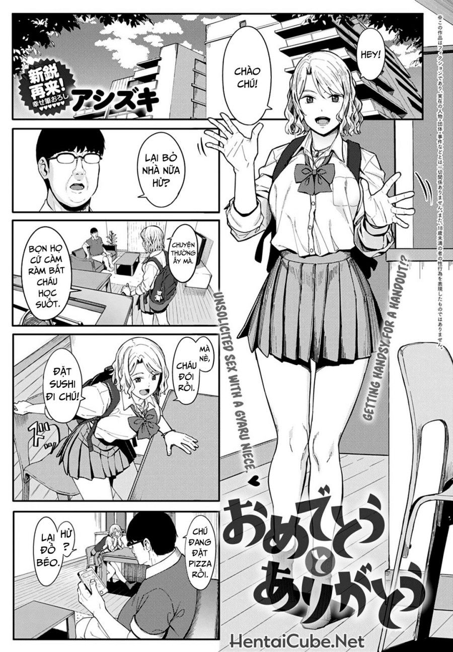 Omedetou To Arigatou Oneshot page 2 - Giả Dược