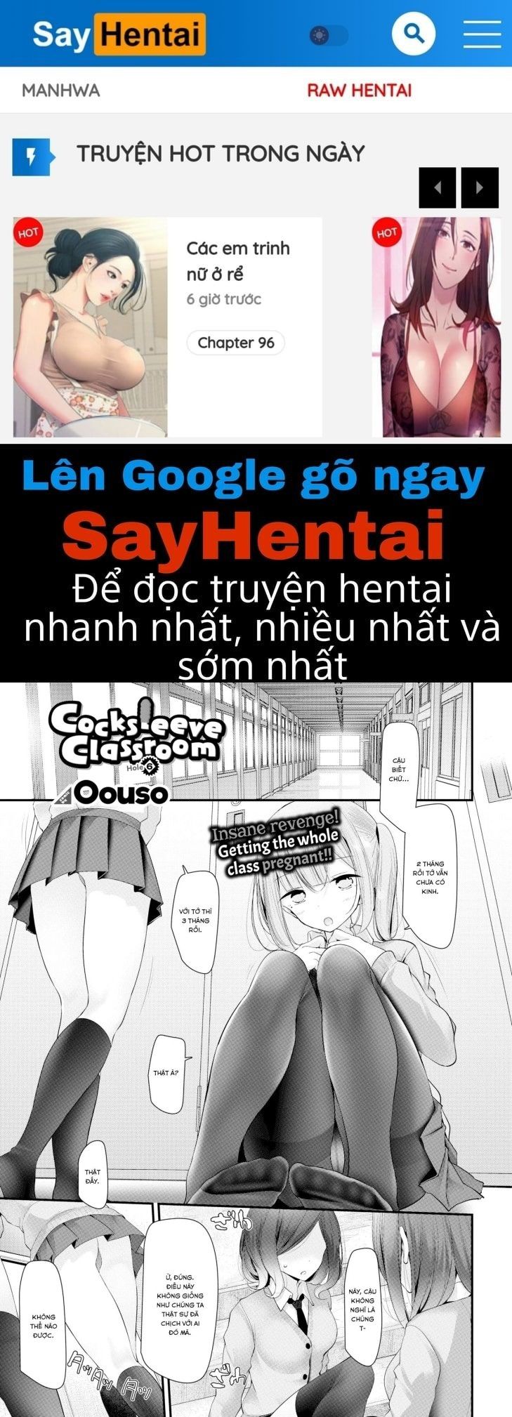 đọc truyện Onaho Kyoshitsu Chương 6 ảnh 1 tại Thiên Thai Truyện