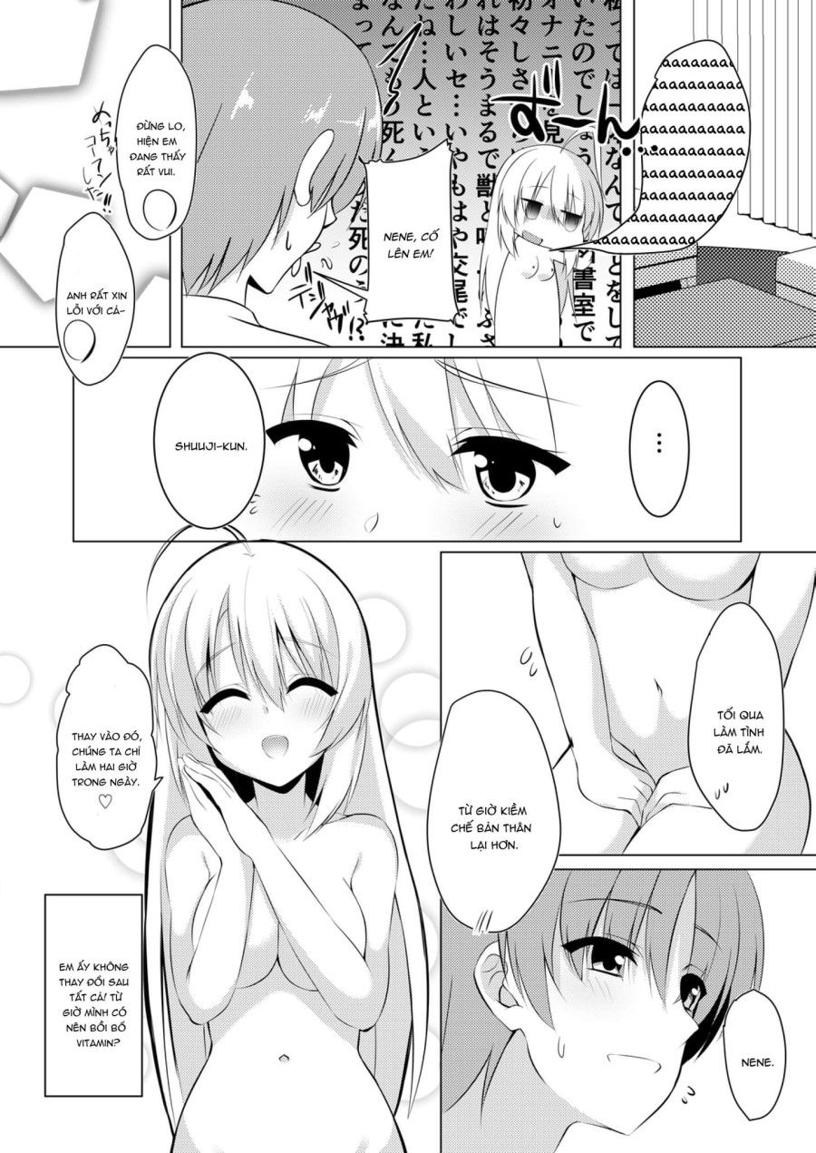 Onanie Daisuki Na Kanojo Ni Isshuukan Ecchi Gaman Saseta Kekka (sanoba Witch) Oneshot page 16 - Giả Dược