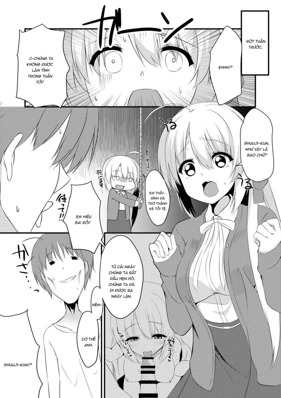Onanie Daisuki Na Kanojo Ni Isshuukan Ecchi Gaman Saseta Kekka (sanoba Witch) Oneshot page 6 - Giả Dược