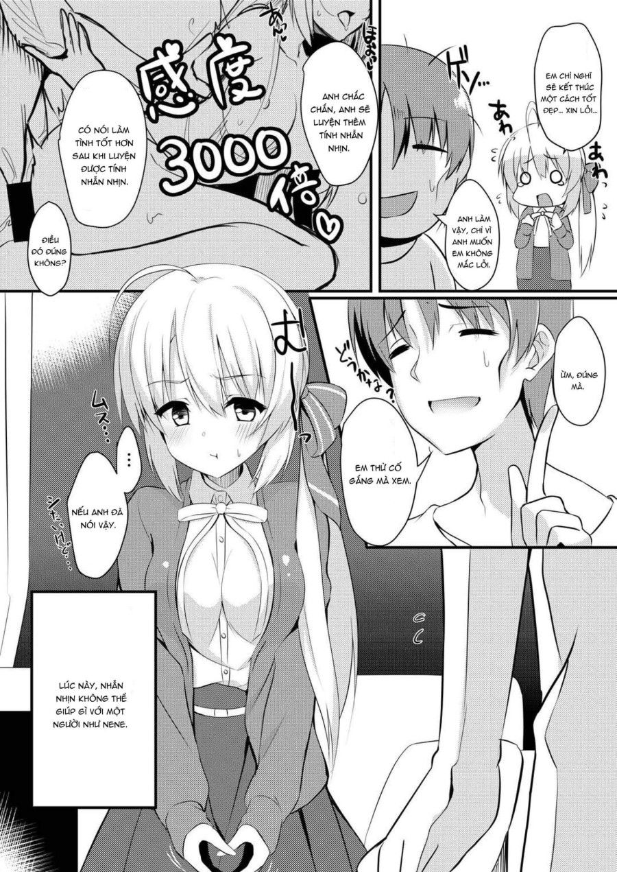 Onanie Daisuki Na Kanojo Ni Isshuukan Ecchi Gaman Saseta Kekka (sanoba Witch) Oneshot page 7 - Giả Dược