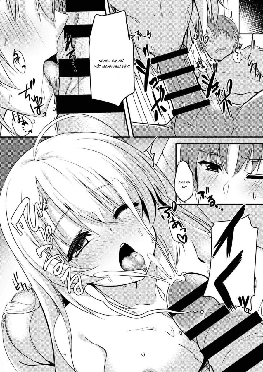 Onanie Daisuki Na Kanojo Ni Isshuukan Ecchi Gaman Saseta Kekka (sanoba Witch) Oneshot page 8 - Giả Dược