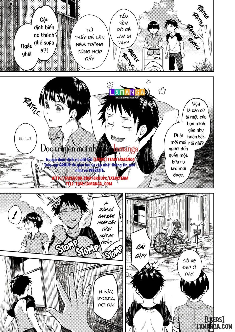 đọc truyện One Girl And Two Boys In Their Secret Base Oneshot ảnh 2 tại Giả Dược