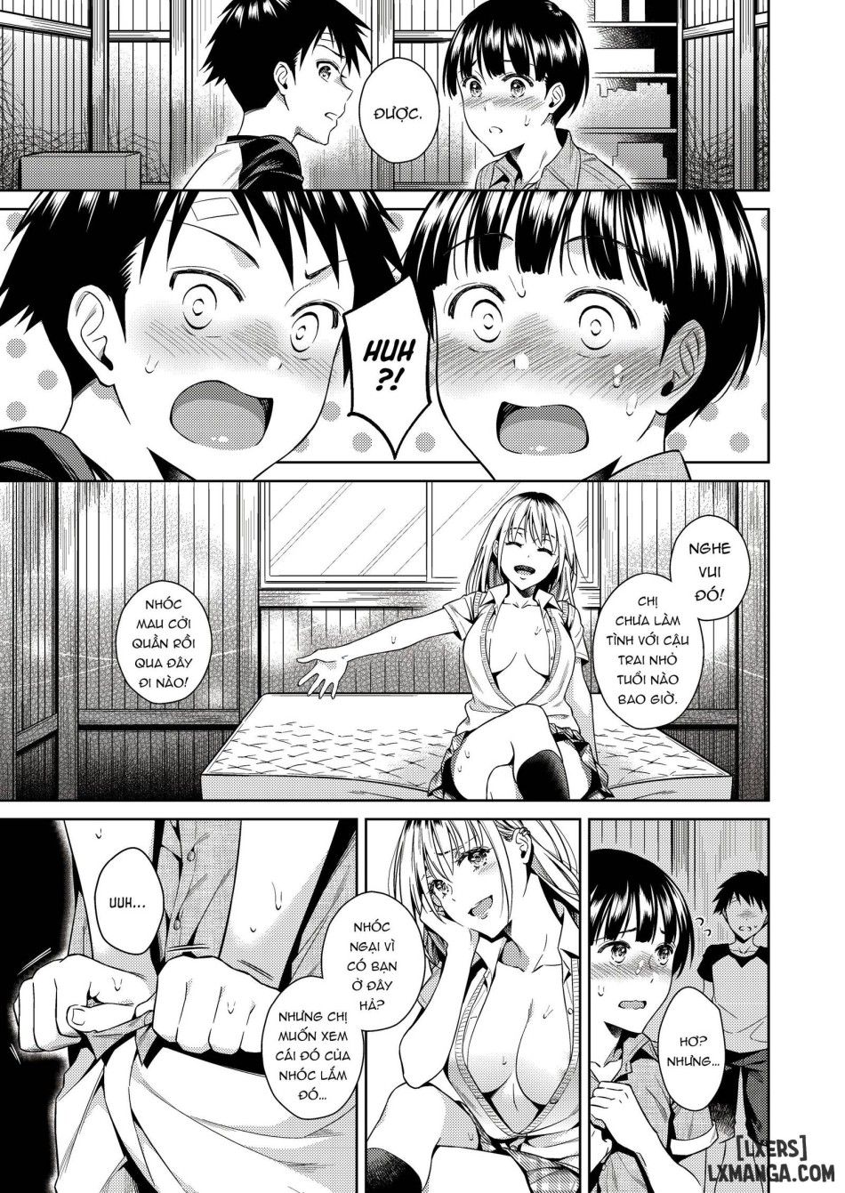 đọc truyện One Girl And Two Boys In Their Secret Base Oneshot ảnh 8 tại Giả Dược