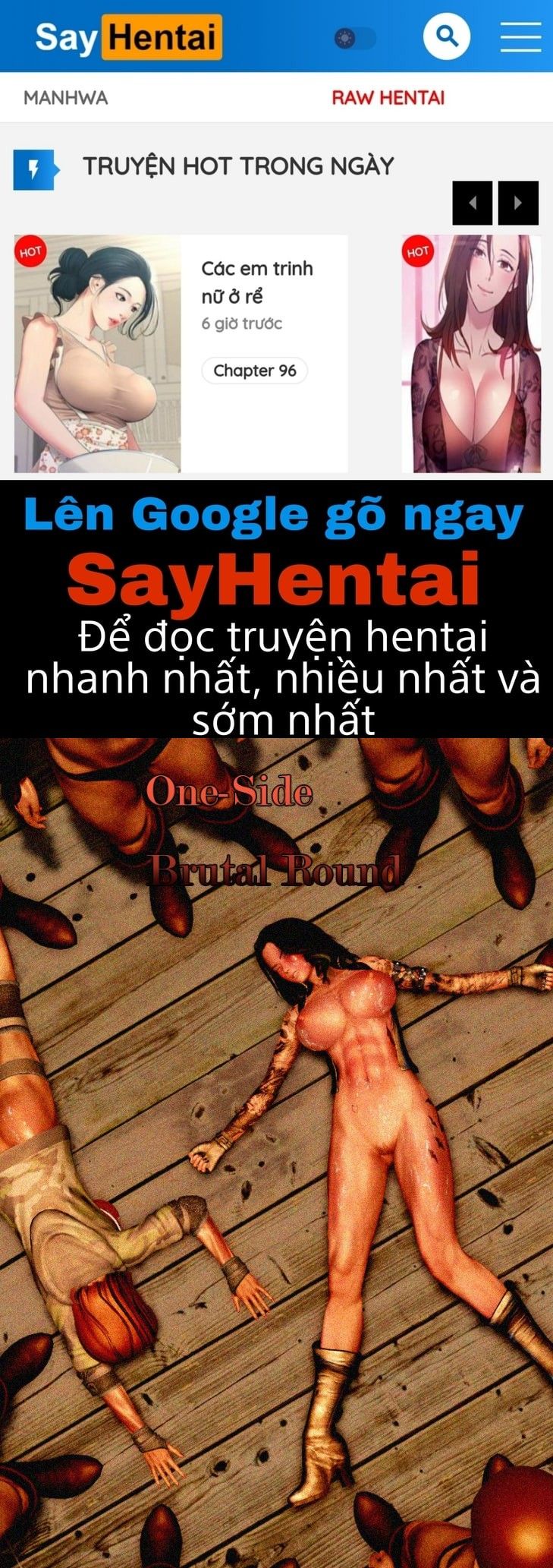 đọc truyện One Side Brutal Round Oneshot ảnh 1 tại Giả Dược