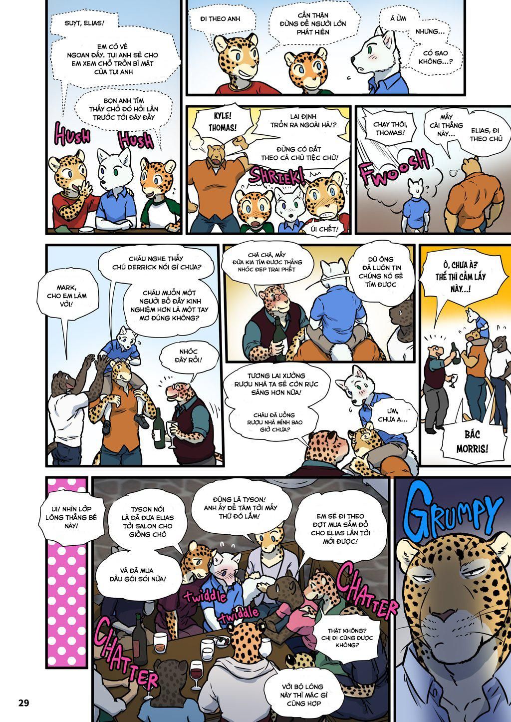 đọc truyện Oneshot Nhân Thú Mặn Mòi Chương 29 ảnh 9 tại Thiên Thai Truyện