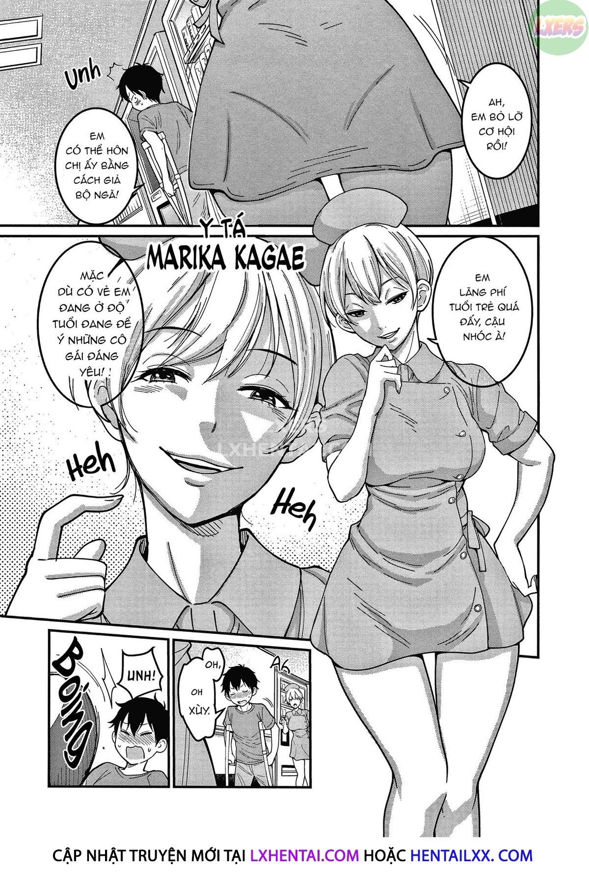 đọc truyện Oneshota Ward 24 Hour Care Harem Hospitalization Life Chương 1 ảnh 18 tại Thiên Thai Truyện