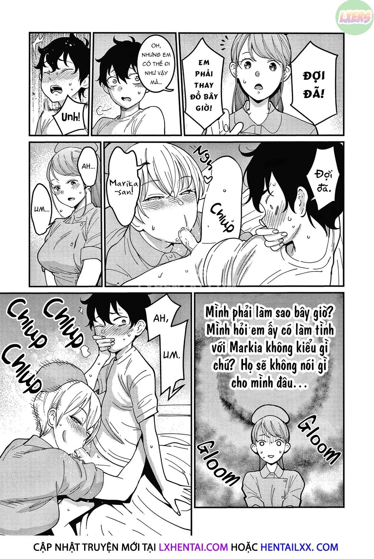 đọc truyện Oneshota Ward 24 Hour Care Harem Hospitalization Life Chương 2 ảnh 8 tại Thiên Thai Truyện