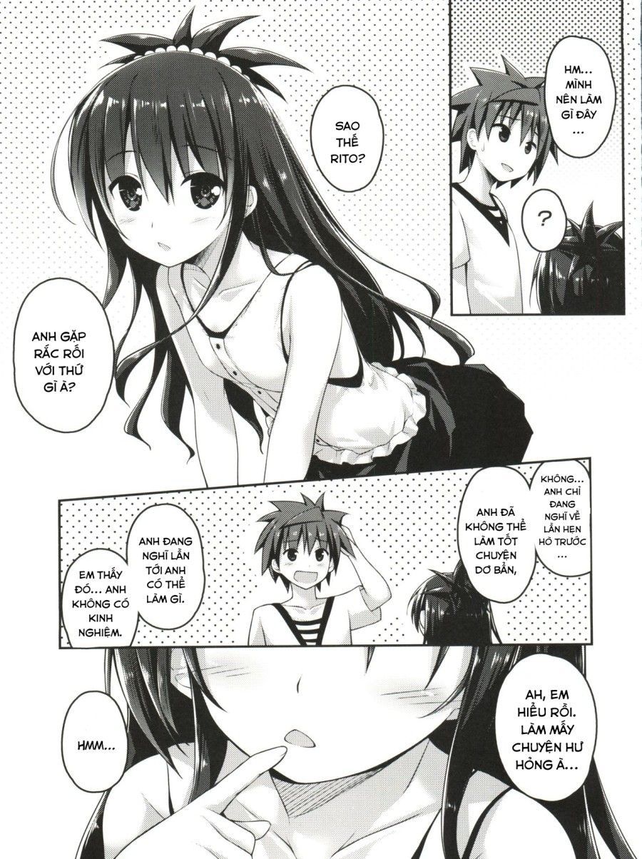 Onii-chan To Xxx Wa Imouto No Gimu Desu (to Love-ru) Oneshot page 5 - Giả Dược