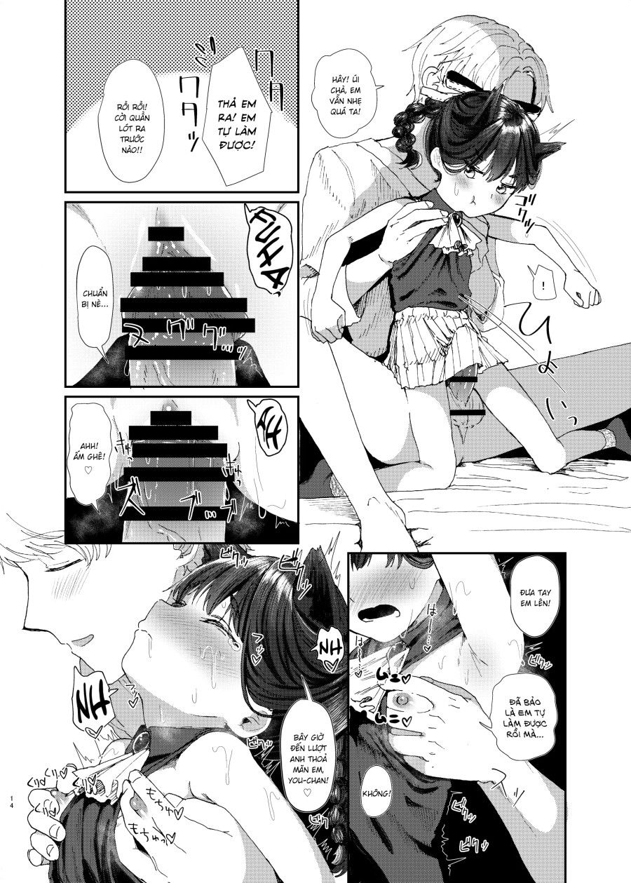Oningyo Asobi You-chan Hen Oneshot page 14 - Giả Dược