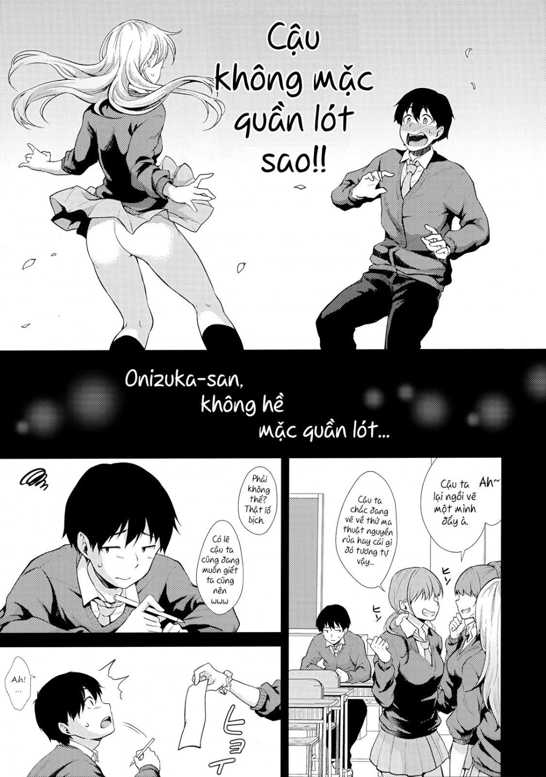 Onizuka-san Panty Wasureru Oneshot page 9 - Giả Dược
