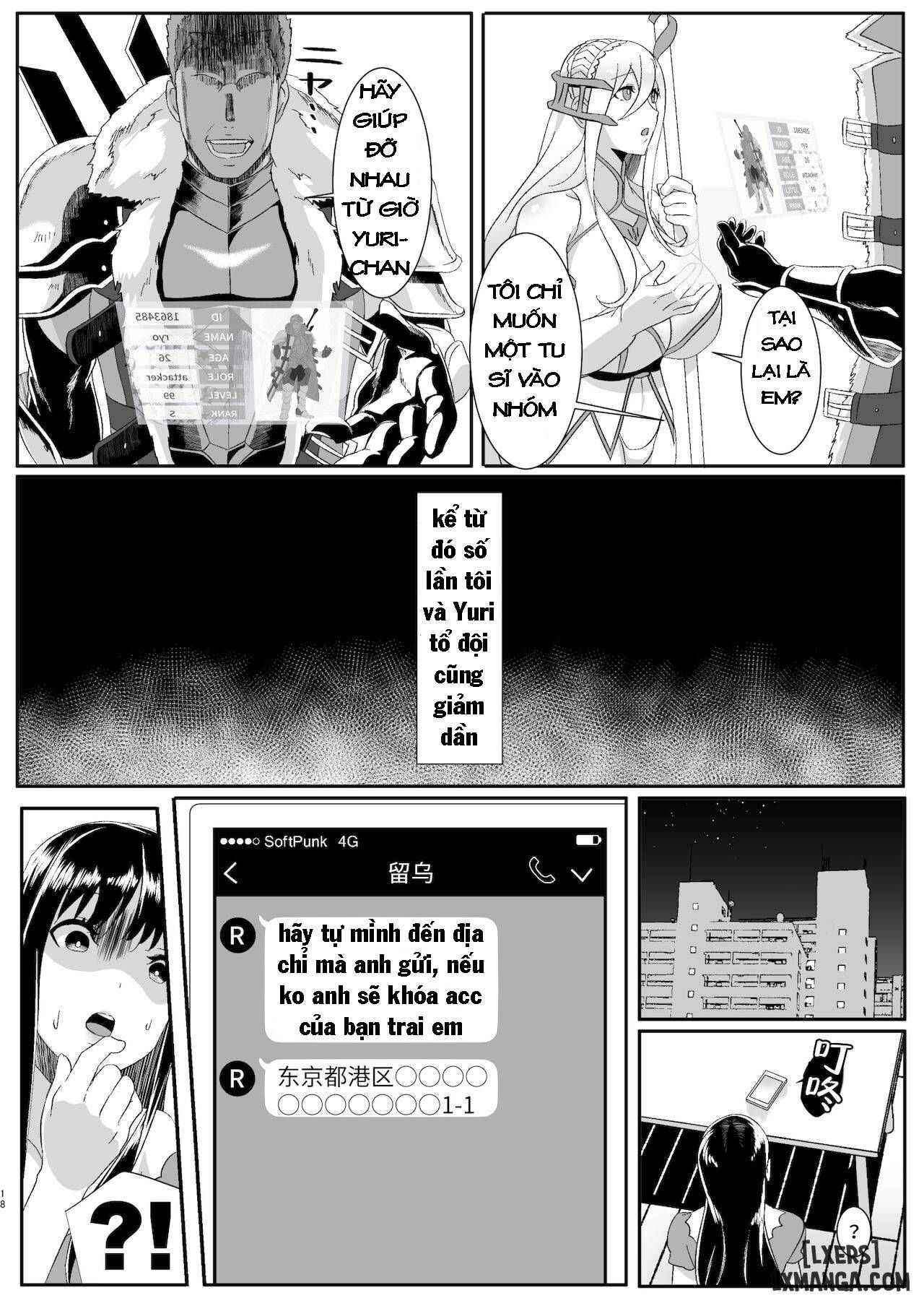 đọc truyện Online Game De Deatta Kanojo Ga Tsuyo Player Ni Netorareru Hanashi Oneshot Chương 1 ảnh 19 tại Truyện Dạ Ký